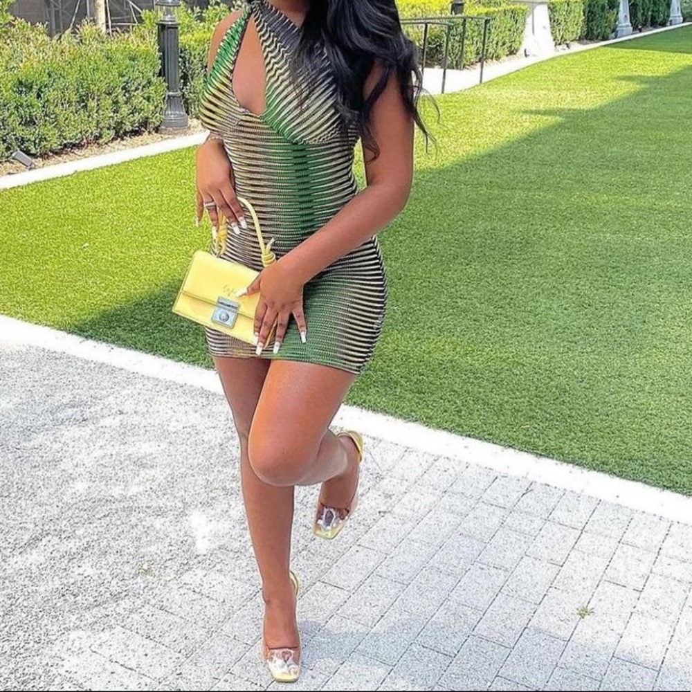 Silhouette Stylez One sided mini dress